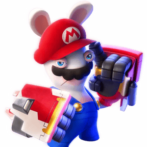 This is the Avatar Image for the Rabbid Mario (Italian Dub) AI Voice and Text to Speech Generator